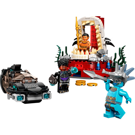 Lego marvel - koning namor’s troonzaal constructiespeelgoed (76213)