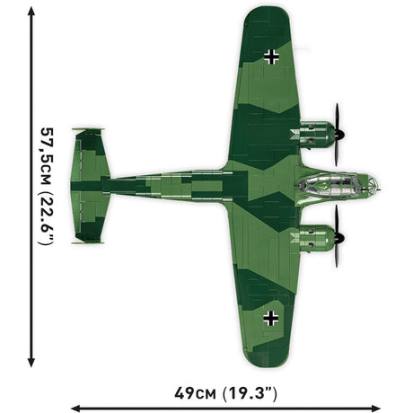 Cobi historical collection - dornier do 17z-2 constructiespeelgoed (schaal 1:32)