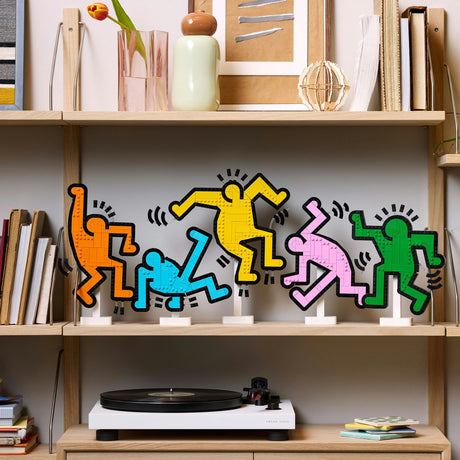 Lego ® art keith haring dansende figuren - 31216