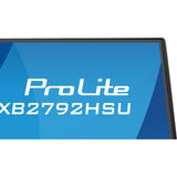 Iiyama prolite xb2792hsu-b1 27 monitor (zwart (mat), hdmi, displayport, 2x usb-a, usb-b, 120 hz)