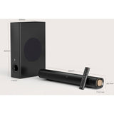 Creative stage pro soundbar (zwart, hdmi 2.0, bluetooth, usb-audio)