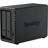 Synology diskstation ds725+ nas (zwart, 2x lan, usb-a 3.2 (5 gbit s))