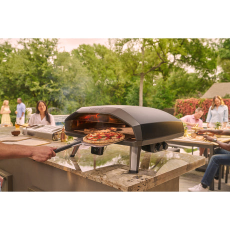 Ooni koda 2 max gas powered pizza oven pizzaoven (20″ pizza, dual-zone koken)