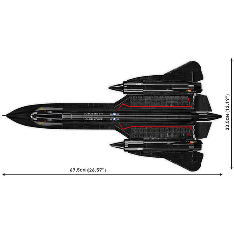Cobi armed forces - lockheed sr-71 blackbird constructiespeelgoed (-5891)