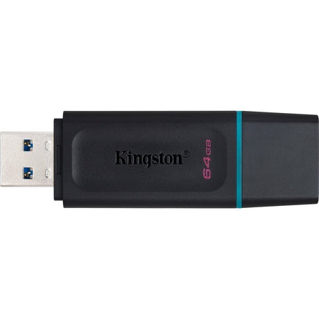 Kingston datatraveler exodia 64 gb usb-stick (zwart turquoise, dtx 64gb)