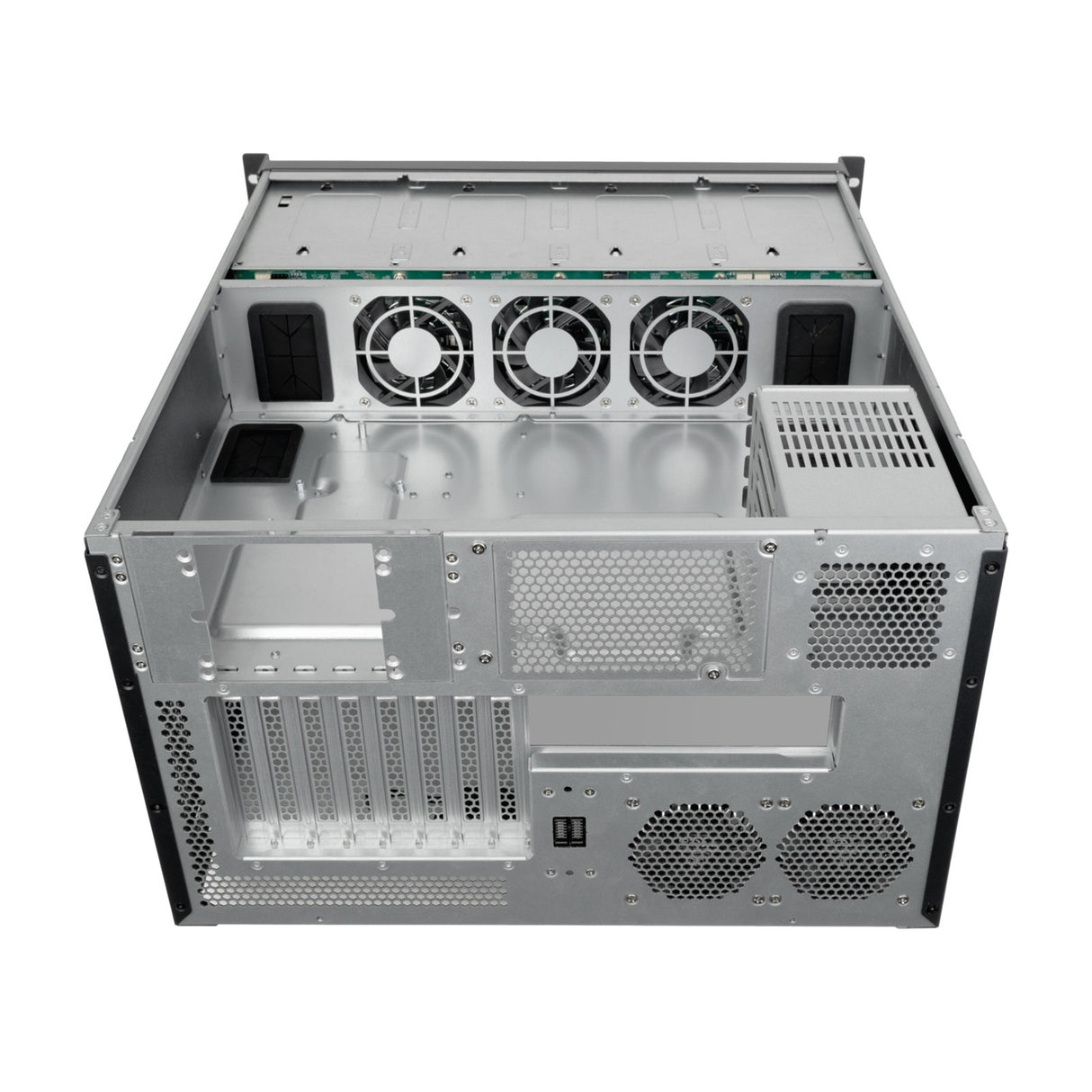 Silverstone rm61-312, rack, serverbehuizing (zwart | 6u)