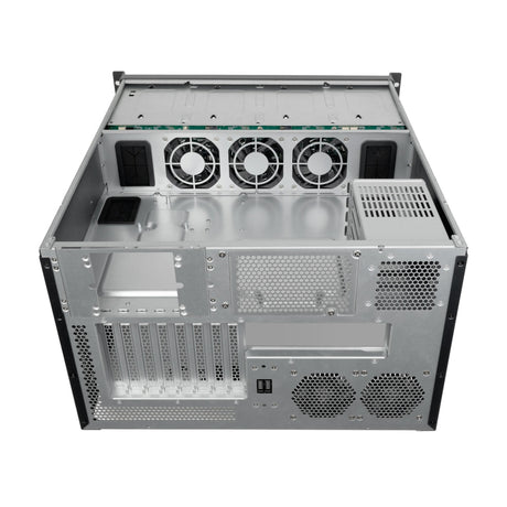 Silverstone rm61-312, rack, serverbehuizing (zwart | 6u)