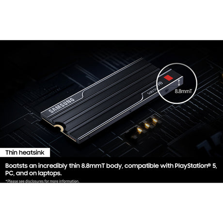 Samsung 9100 pro heatsink 4 tb ssd (mz-vap4t0cw, pcie gen 5.0 x4, nvme 2.0)