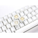 Ducky one 2 pro mini white classic rgb mechanisch gaming toetsenbord (wit, us lay-out (qwerty), cherry mx brown, 60%, rgb led, double-shot pbt, quack mechanics)