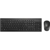 Kensington km270 eq rechargeable desktop set – wireless desktopset (zwart, us lay-out (qwerty), membraan, 100%, bluetooth, 2.4 ghz)