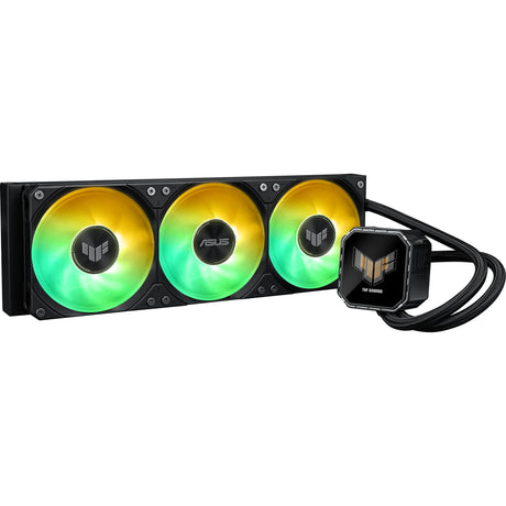 Asus tuf gaming lc iii 360 argb lcd waterkoeling (zwart)