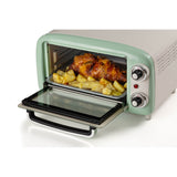 Ariete vintage elektrische oven 3919 04 mini bakoven (groen, 10 liter)