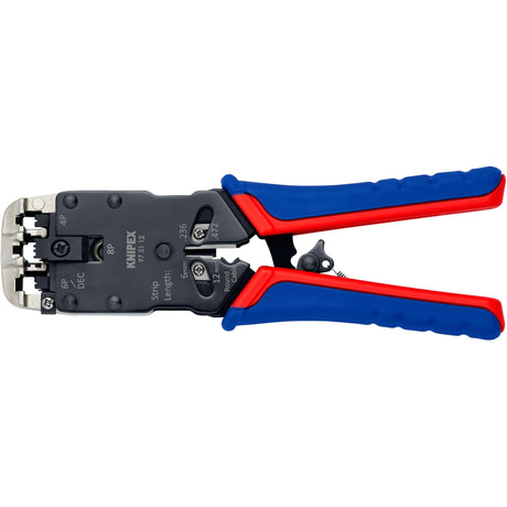 Knipex 975112 krimptang voor westernstekkers - 200mm