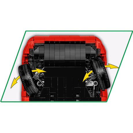 Cobi lancia delta hf integrale constructiespeelgoed (schaal 1:12)