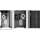 Be quiet! light base 600 lx midi tower behuizing (zwart | 2x usb-a | 1x usb-c | rgb | window)