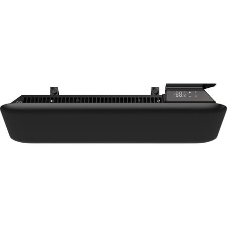 Mill steel wifi paneelverwarming pa700wifi4 black, 700 watt convector (zwart, wifi 2,4 ghz (wifi 6), bluetooth 5.2, zigbee 3.0 + app)