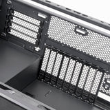 Silverstone alta f2 big tower behuizing (zwart | 4x usb-a | 1x usb-c | tempered glass)
