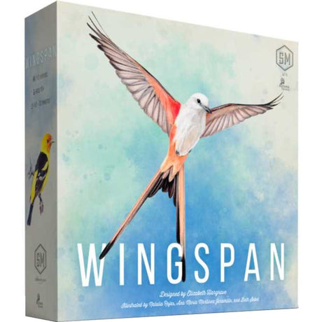 Asmodee wingspan bordspel (engels, 1 - 5 spelers, 40 - 70 minuten, vanaf 10 jaar)
