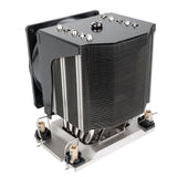Silverstone sst-xe04-4677vb cpu-koeler (zwart, 4-pins pwm fan-connector)