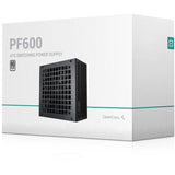 Deepcool pf600 600 watt voeding (zwart, 4x pcie)