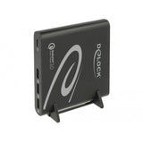 Delock usb oplader 1x usb type-c + 3x usb type-a (zwart)