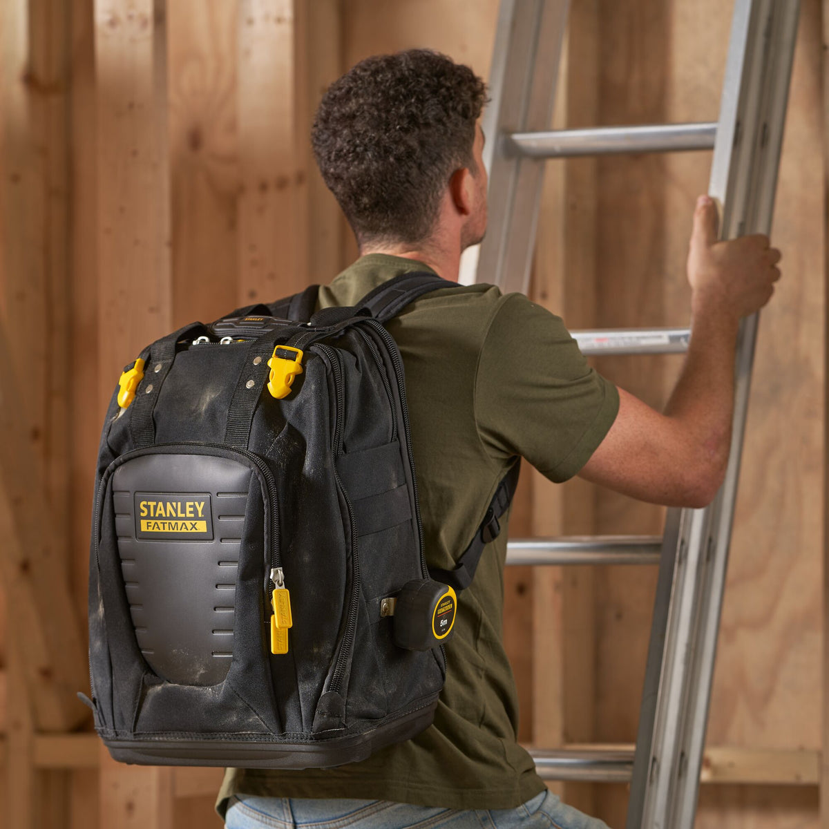 Stanley fatmax rugzak quick access (zwart geel)