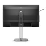 Philips 24b2g5301 23.8 monitor (zilver zwart, vga, hdmi, displayport, usb-c, lan, audio, 100 hz)