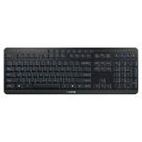 Cherry stream desktop ultimate draadloze desktopset (zwart, us lay-out (qwerty), sx-schaartechnologie, 100%, 4000 dpi, white leds, abs, 2.4 ghz bluetooth usb)