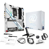 Asrock z890 taichi aqua socket 1851 moederbord (zwart, raid, 10gb-lan, 5gb-lan, wi-fi 7, bt, sound, e-atx)