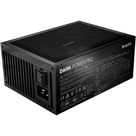Be quiet! dark power pro 14 io modulaire 1300 watt voeding (zwart, 2x 12v-2x6, 6x pcie)