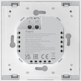 Aqara smart wall switch h1 (no neutral, single rocker) - zigbee 3.0 - enkele schakelaar - zonder nul draad