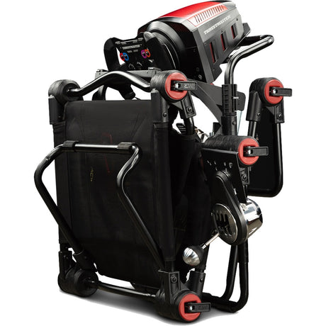 Next level racing f-gt lite foldable racing simulator (zwart rood)
