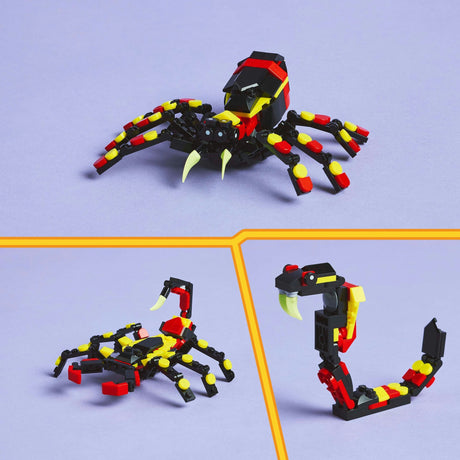 Lego creator 3-in-1 - wilde dieren: spannende spin constructiespeelgoed (31159)
