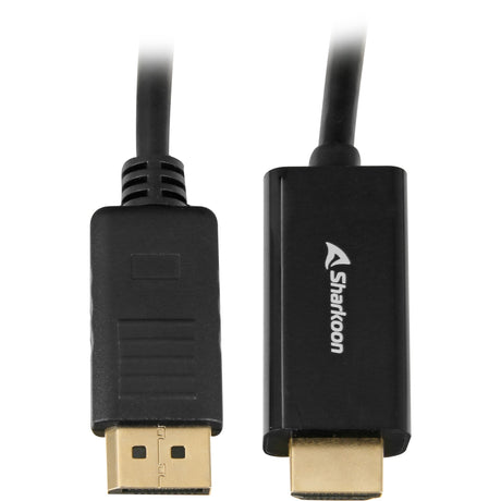 Sharkoon displayport 1.2 > hdmi adapter (zwart, 1 meter, 4k)