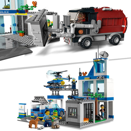 Lego city - politiebureau constructiespeelgoed (60316)
