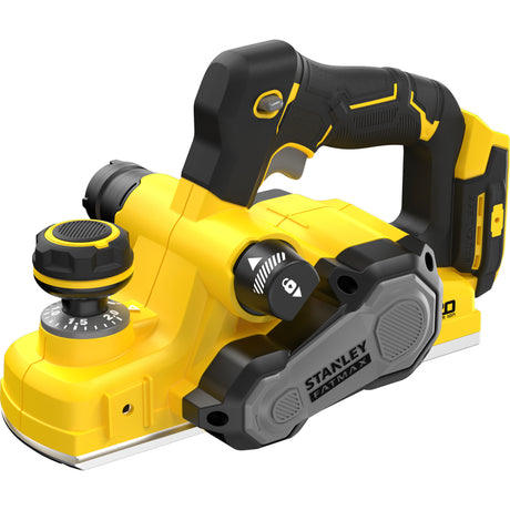 Stanley fatmax v20 18v brushless elektrische schaafmachine (zwart geel, accu en oplader niet inbegrepen)
