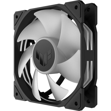 Asus tuf gaming tr120 argb case fan (zwart transparant, 120 x 120 x 28 mm)
