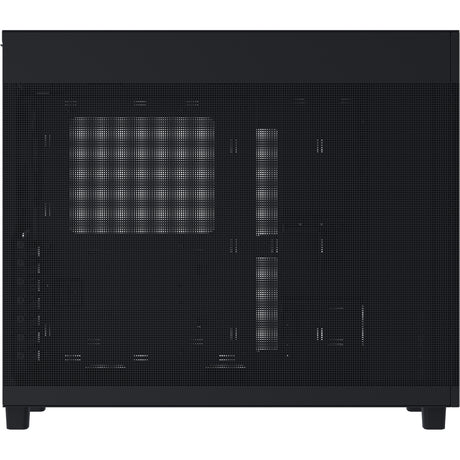 Asus prime ap303 - mesh panel midi tower behuizing (zwart | 2x usb-a | 1x usb-c)