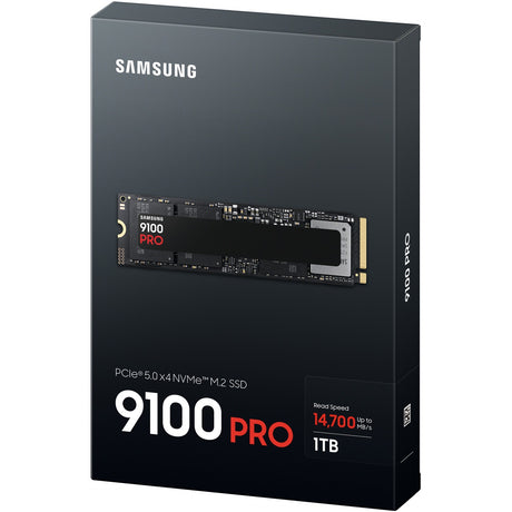 Samsung 9100 pro 1 tb ssd (mz-vap1t0bw, pcie gen 5.0 x4, nvme 2.0)
