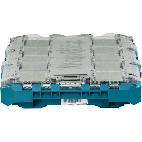 Makita maktrak organizer plat p-91051 gereedschapsbox (blauw zwart)