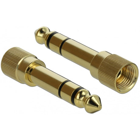 Delock stereokabel 3,5 mm 3 pin-stekker > 3,5 mm 3 pin-stekker (zwart, 3 meter)