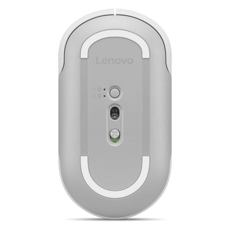Lenovo 350 stille bluetooth-muis (lichtgrijs, 2400 dpi, bluetooth® 5.3)