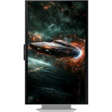 Samsung odyssey 3d g90xf 27 4k ultra hd gaming monitor (zilver, 1x displayport, 2x hdmi, 2x usb-a, 165 hz)
