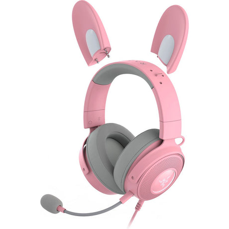 Razer kraken kitty v2 pro rgb over-ear gaming headset (roze)