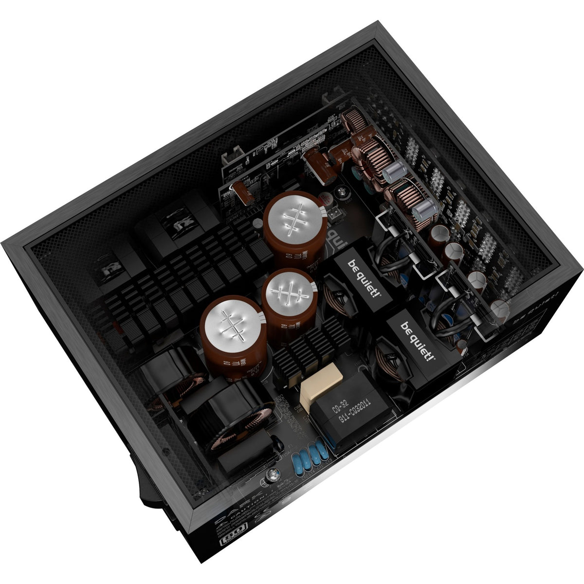Be quiet! dark power pro 13 modulaire 1300 watt voeding (zwart, 2x 12vhpwr, 6x pcie)