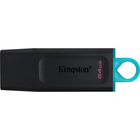 Kingston datatraveler exodia 64 gb usb-stick (zwart turquoise, dtx 64gb)