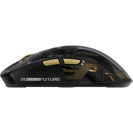 Asus rog harpe ii extreme edition 20 gaming mouse (zwart goud, 65.000 dpi, usb bluetooth 5.1 2.4ghz)