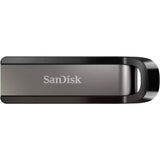 Sandisk extreme go 128 gb usb-stick (zilver zwart, usb 3.2 gen 1)