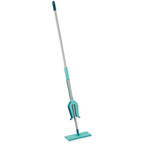 Leifheit picobello vloerwisser s micro duo met steel - 27 cm wisbreedte - turqouise - grijs