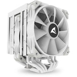 Sharkoon a60 rgb cpu-koeler (wit, 4-pins pwm fan-connector)